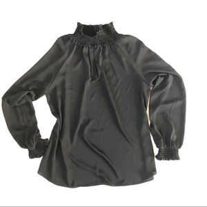 Amanda Uprichard Black Blouse